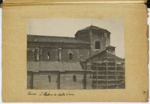 Basilika di San Pietro in Ciel d’Oro, Pavia: Ansicht (aus: Skizzen- und Fotoalbum 4)