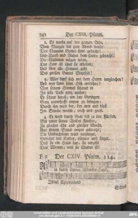 Der CXIV. Pslam. 114.
