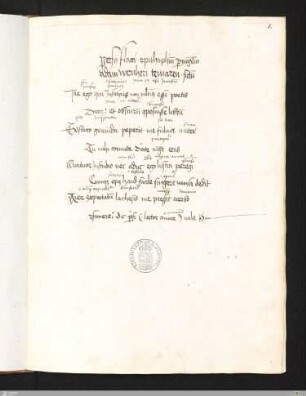 Persii Flacci epitaphium per magistrum Adam Wernheri Temaren(sem) fictum