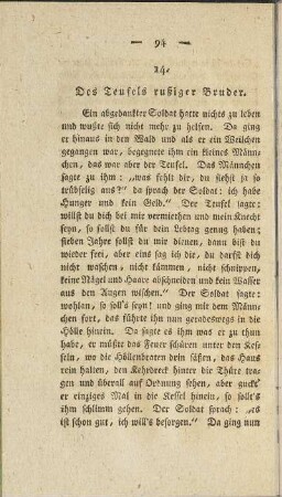 14. Des Teufels rußiger Bruder.