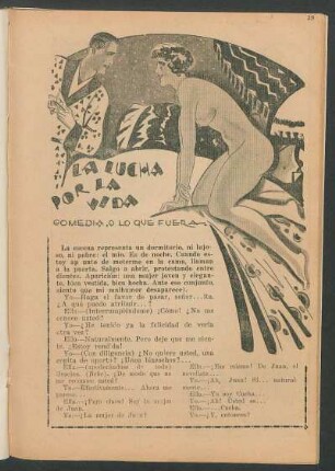 La lucha por la vida : comedia, o lo que fuera