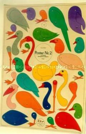 Bastelbogen: Tierpark Berlin, Poster Nr. 2