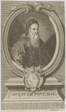 Bildnis des Julius III. Pont. Max.
