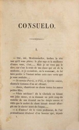 Consuelo, 1