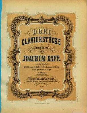 Drei Clavierstücke : op. 126, 1. Ménuet
