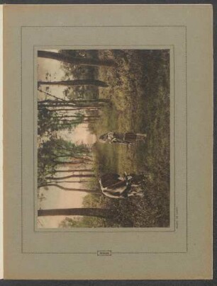 "Escena de campo" - [Ilustración]