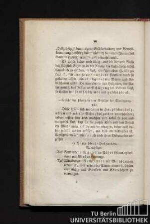 Übersicht der schützenden Gehölze der Einringung.