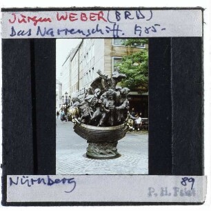Nürnberg, Weber, Narrenschiff-Brunnen