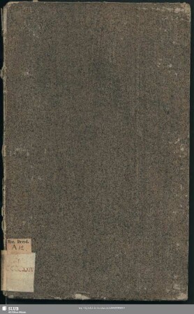 Cogitationes de Atheismo Medico - Mscr.Dresd.A.12