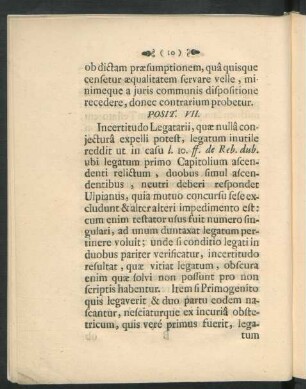 Posit. VII.