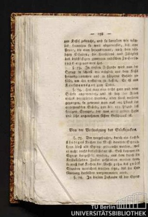 Von der Verfertigung des Stärkezuckers.