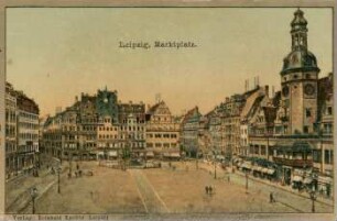 Leipzig: Marktplatz