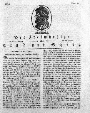 Nro. 9., Freytag den 13. Januar