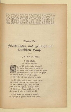1. Im trauten Kreis