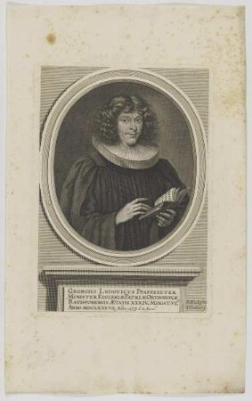 Bildnis des Georgius Ludovicus Pfaffreuter