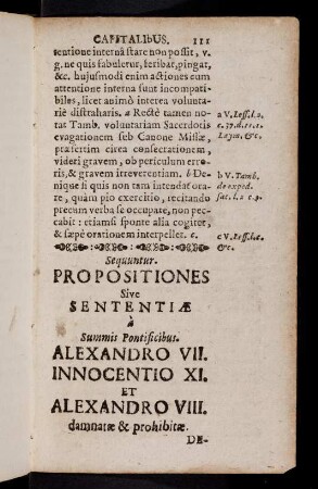 111-116, Decreta