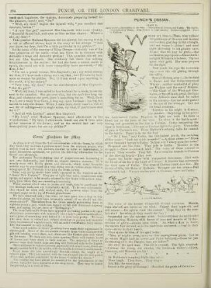 Punch's Ossian; A drawn battle