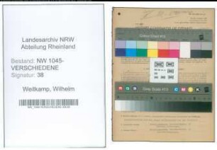 Entnazifizierung Wilhelm Weitkamp , geb. 03.07.1904 (Kaufmann)