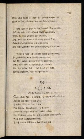 249-254, 199. Lehrgedicht