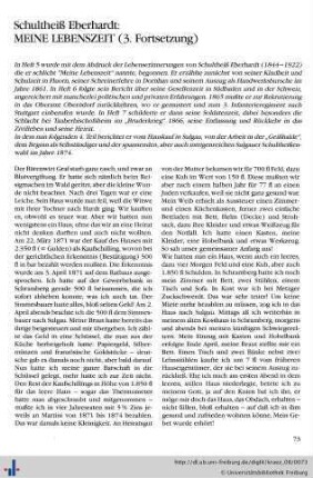 Meine Lebenszeit (3. Fortsetzung).