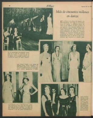 Más de cincuenta millones en danza