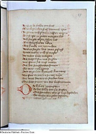 Textseite mit Initiale 87r