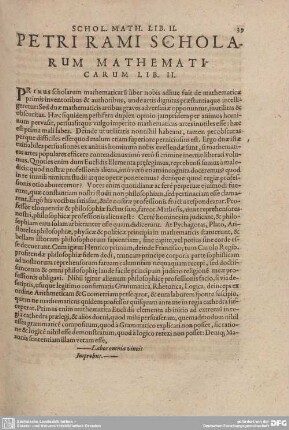 PETRI RAMI SCHOLARUM MATHEMATICARUM LIB. II.