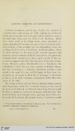 13: Leodiceia Combusta and Sinethandos