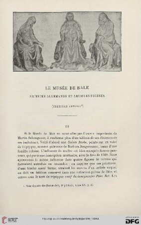 3. Pér. 15.1896: Le Musée de Bâle, 2 : artistes allemands et artistes suisses