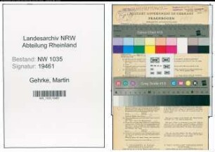 Entnazifizierung Martin Gehrke , geb. 01.11.1908 (Ingenieur)