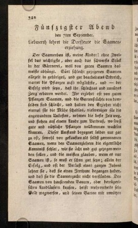 322-326, 50ster Abend