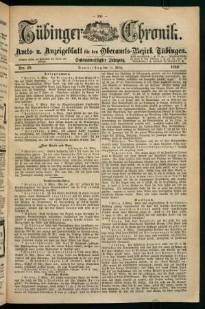 11. März (Nro. 59) - 14. März (Nro. 62)