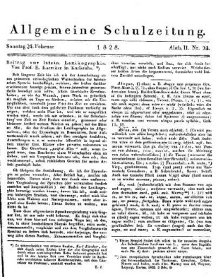 Beitrag zur latein. Lexikographie