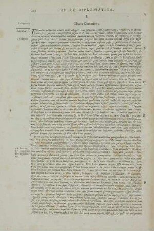I. Charta Cornutiana.