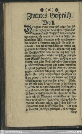 Zweytes Gespräch