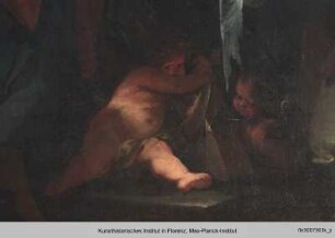 Die Muttergottes mit dem Christuskind und den Heiligen Silvester, Paulus und Katharina von Alexandrien