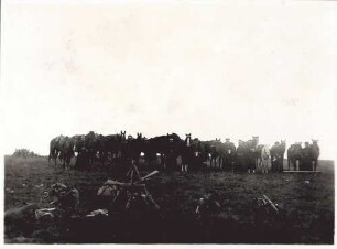 Schluss der Bauland-Übung 18.9.30 auf der Höhe südlich des Maines bei Wertheim