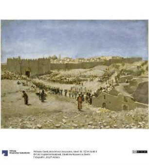 Ansicht von Jerusalem