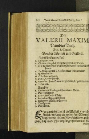 Neundtes Buch.