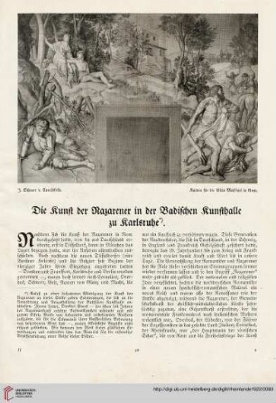 32: Die Kunst der Nazarener in der Badischen Kunsthalle zu Karlsruhe