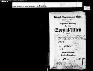 Pfarrbegrenzungen der rechtsrheinischen evangelischen Gemeinden der Kreissynode Mülheim