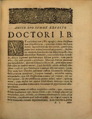 Roberti Boyle, Nobilissimi Angli, Et Societatis Regiae Dignissimi Socii, Opera Varia, [2,11]. Noctilvca Aëria Sive Nova Qvaedam Phaenomena in Substantiae Factitiae sive Artificalis, Sponte Lucidae, productione observatà