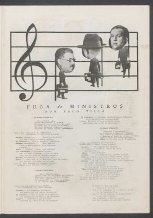 Fuga de ministros
