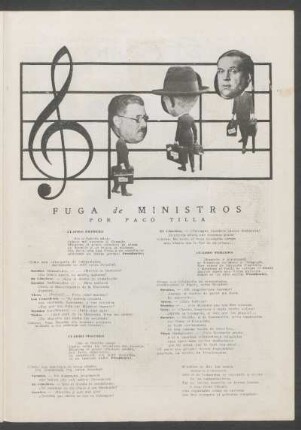 Fuga de ministros