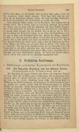 II. Geschichtliche Darstellung
