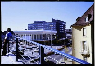 Freiburg: Karlshof vom Karlssteg, mit Sigrid