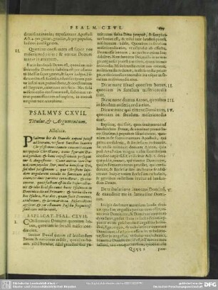 Psalmus CXVII