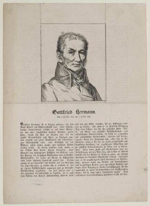 Bildnis des Gottfried Hermann