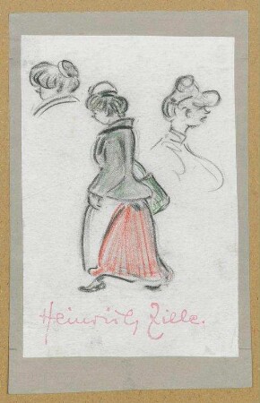 Studienblatt mit Frauen