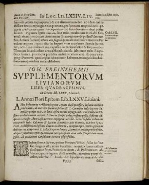 Liber Quadragesimus.